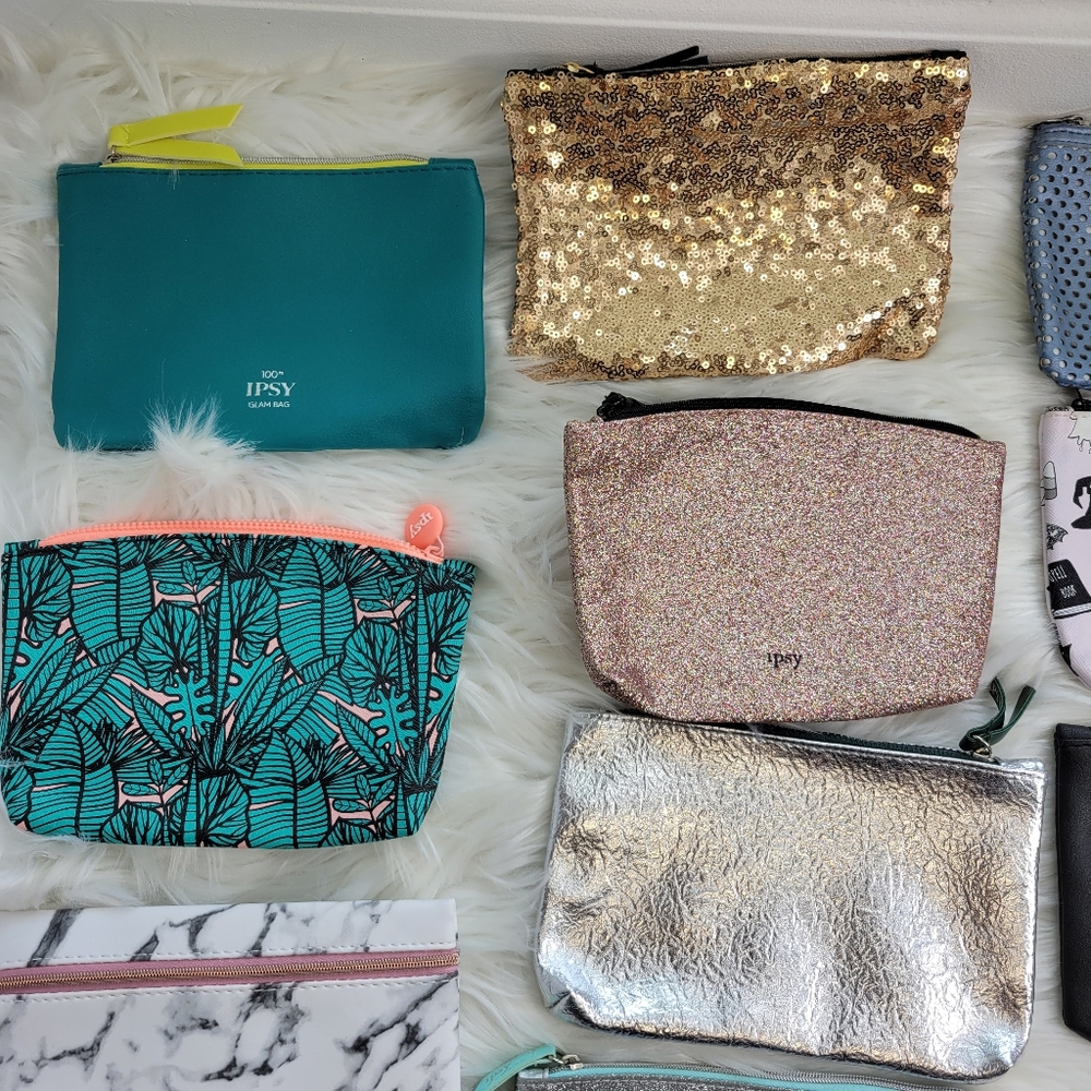 New Ipsy clinic walmart makeup storage cosmetic pouches - Picture 9 of 13